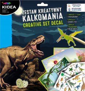 Derform ZEST KREAT KALKOMANIA DINOZAURY KIDEA PUD 1