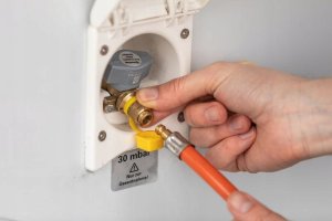 Campingaz Campingaz Party Grill 400 Caravan Connect gas cooker, gas grill (black/blue, 30mbar, with caravan connection, model 2023) 5