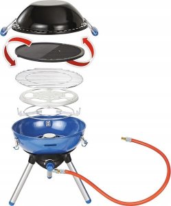 Campingaz Campingaz Party Grill 400 Caravan Connect gas cooker, gas grill (black/blue, 30mbar, with caravan connection, model 2023) 10