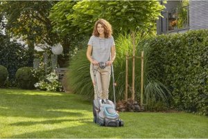 Kosiarka akumulatorowa Gardena GARDENA Cordless Lawnmower PowerMax 32/18V P4A solo, 18V (black/grey, without battery and charger, POWER FOR ALL ALLIANCE) 5