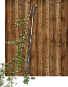 Sekator Gardena GARDENA Cordless Telescopic Pruning Shears HighCut 250/18V P4A Ready-To-Use Set, 18V (dark grey/turquoise, Li-Ion battery 2.0Ah, POWER FOR ALL ALLIANCE) 9