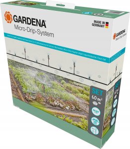 Gardena GARDENA Micro-Drip-System drip irrigation set vegetable/flower bed 60m2, dripper (black/grey, model 2023) 3