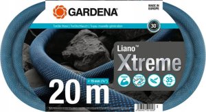 Gardena GARDENA Textile Hose Liano Xtreme 3/4", 20 meters (dark grey/orange, model 2023) 1