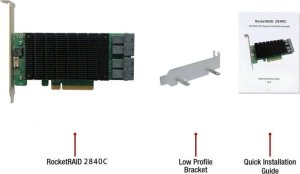 Kontroler Highpoint HighPoint RocketRAID 2840C, RAID card 1