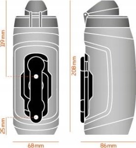 Fidlock Fidlock TWIST single bottle 590 incl. bottle connector 3
