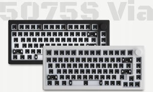 Klawiatura Akko AKKO 5075S RGB QMK (75%) Barebone, ANSI - dark night 2