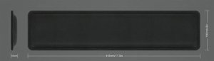 Manhattan MANHATTAN Tastatur-Handballenauflage 445x100mm schwarz 3