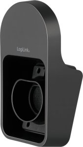 Podstawka LogiLink Logilink Wandhalterung m.Kabelablage f. Auto-Ladekabel,schw. 1