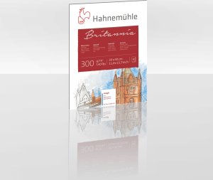 Hahnemühle Hahnemühle Britannia Watercolour 12 sheets rough  30x40cm 300g 1
