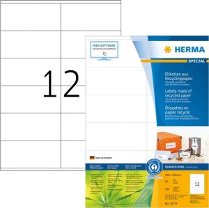 Herma HERMA Etiketten A4 105x48      mm Rec.Blauer Engel 960 St. 1