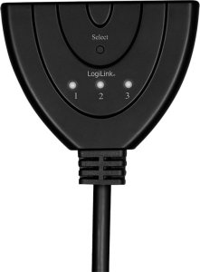 LogiLink LogiLink Switch HDMI,3-port,bidirekt(1x3/3x1),4K/30Hz,CEC 2