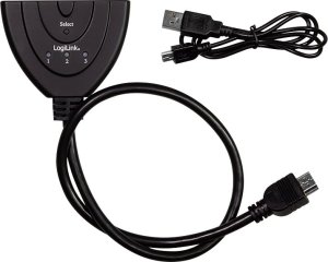 LogiLink LogiLink Switch HDMI,3-port,bidirekt(1x3/3x1),4K/30Hz,CEC 8