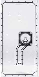 Stealkey Customs Stealkey Customs Lian Li O11D Evo S1 EVO Distroplate D5/DDC, ARGB - Acryl 1