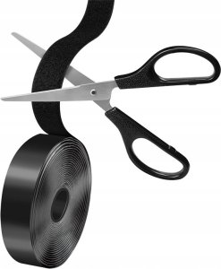 Organizer LogiLink Logilink Klettband-Set, schwarz, Breite: 25 mm, Rolle, 5m 5