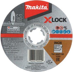 Makita Makita E-00418 cutting disk 125x1,2mm INOX 1