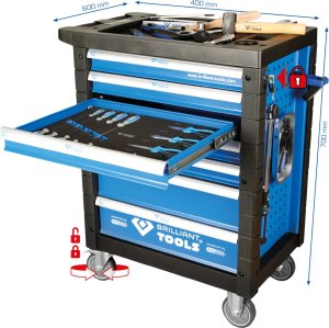 Wózek narzędziowy KS Tools KS Tools Tool Trolley with 7 Drawers, empty 26