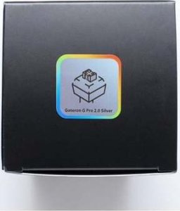 Ducky Gateron G Pro Silver Switches, mechaniczny, 3-Pin, linear, MX-Stem, 45g - 110 sztuk 3