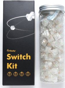 Ducky Ducky Kailh Y Jellyfish Switches, mechanisch, 5-Pin, linear, MX-Stem, 50 g - 110 Stück 2