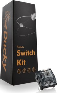 Ducky Ducky Kailh Super V2 Speed Silver Switches, mechanisch, 3-Pin, linear, MX-Stem, 38g - 110 Stück 3