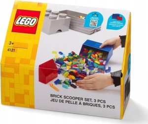 Room Copenhagen Room Copenhagen LEGO brick shovel set of 2 , storage box (grey) 1