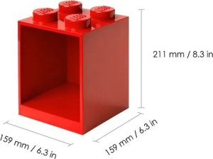 Room Copenhagen Room Copenhagen LEGO Regal Brick 4 Shelf 41141730 (red) 9