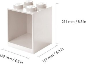 Room Copenhagen Room Copenhagen LEGO Regal Brick 4 Shelf 41141735 (white) 5