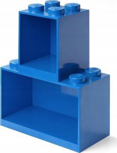 Room Copenhagen LEGO Regal Brick Shelf 8+4, Set 41171731 (blue, 2 shelves) 2