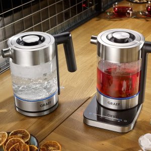 Czajnik Graef Graef WK 300 Water Kettle transparent/steel 6