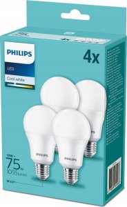 Philips Philips LED Lamp E27 4-Pack 75W 4000K 1