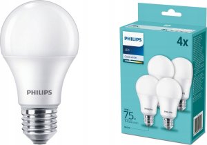 Philips Philips LED Lamp E27 4-Pack 75W 4000K 6