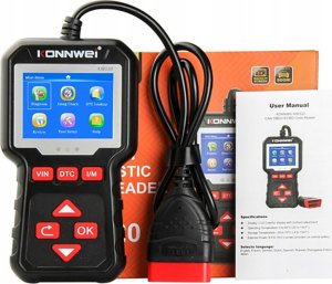 Konnwei Miernik diagnostyczny, skaner OBD2 Konnwei KW320 12