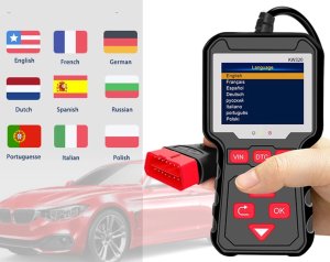 Konnwei Miernik diagnostyczny, skaner OBD2 Konnwei KW320 3