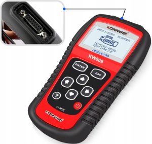 Konnwei Miernik diagnostyczny, skaner OBD2  Konnwei KW808 5
