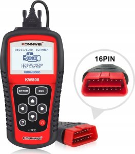 Konnwei Miernik diagnostyczny, skaner OBD2  Konnwei KW808 8