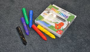 Malinos Malinos Wachsmalstifte Wachsmal-Zauber     6  Farben      3+ 9