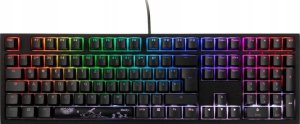 Klawiatura Ducky Ducky Shine 7 PBT Gaming Tastatur - MX-Red (US), RGB LED, blackout 1