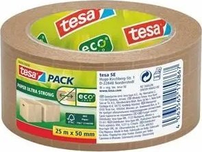 Tesa tesapack papier ecologo* ultra Strong 25m 50mm -taśma- 2