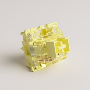 Akko AKKO V3 Pro Cream Yellow Switches, mechanisch, 5-Pin, linear, MX-Stem, 50g - 45 Stück 2