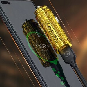 Ładowarka Wekome WEKOME WP-C37 Sakin Series - Ładowarka samochodowa USB-C & USB-A Fast Charging PD 20W (Złoty) 6