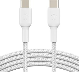 Kabel USB Belkin USB-C - USB-C 1 m Biały (CAB004BT1MWH2PK) 1