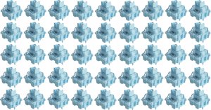 Akko AKKO V3 Pro Cream Blue Switches, mechanisch, 5-Pin, taktil, MX-Stem, 45g - 45 Stück 3