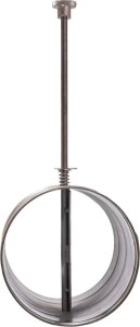 Alfa Forni Alfa Forni Butterfly Valve 130 mm Diameter stainless Steel 3