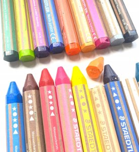 Staedtler STAEDTLER kredki woskowe Noris junior zestaw 18 sztuk retail 6