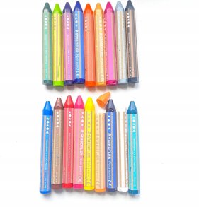 Staedtler STAEDTLER kredki woskowe Noris junior zestaw 18 sztuk retail 9