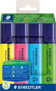 Staedtler STAEDTLER Textmarker Textsurfer classic 4er-Set sort. retail 1