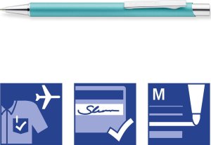 Staedtler długopis elance niebieski pacyficzny retail 4