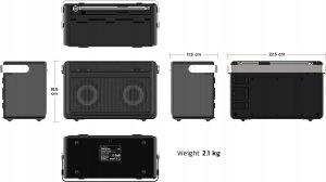 Radio budowlane PerfectPro PerfectPro AUDISSE Job Site Radio 5