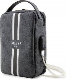 Guess Guess 4G Printed Stripes Travel Universal Bag - Organizer na akcesoria (Czarny) 1