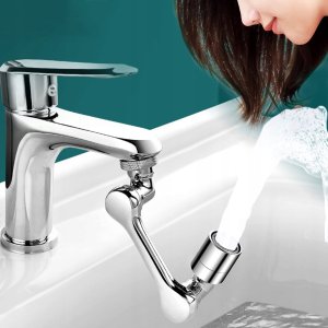 Bateria umywalkowa Noveen Przedłużka ruchoma kran XL1063 silver 5