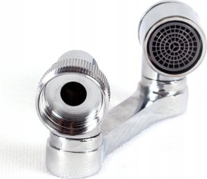 Bateria umywalkowa Noveen Przedłużka ruchoma kran XL1063 silver 6